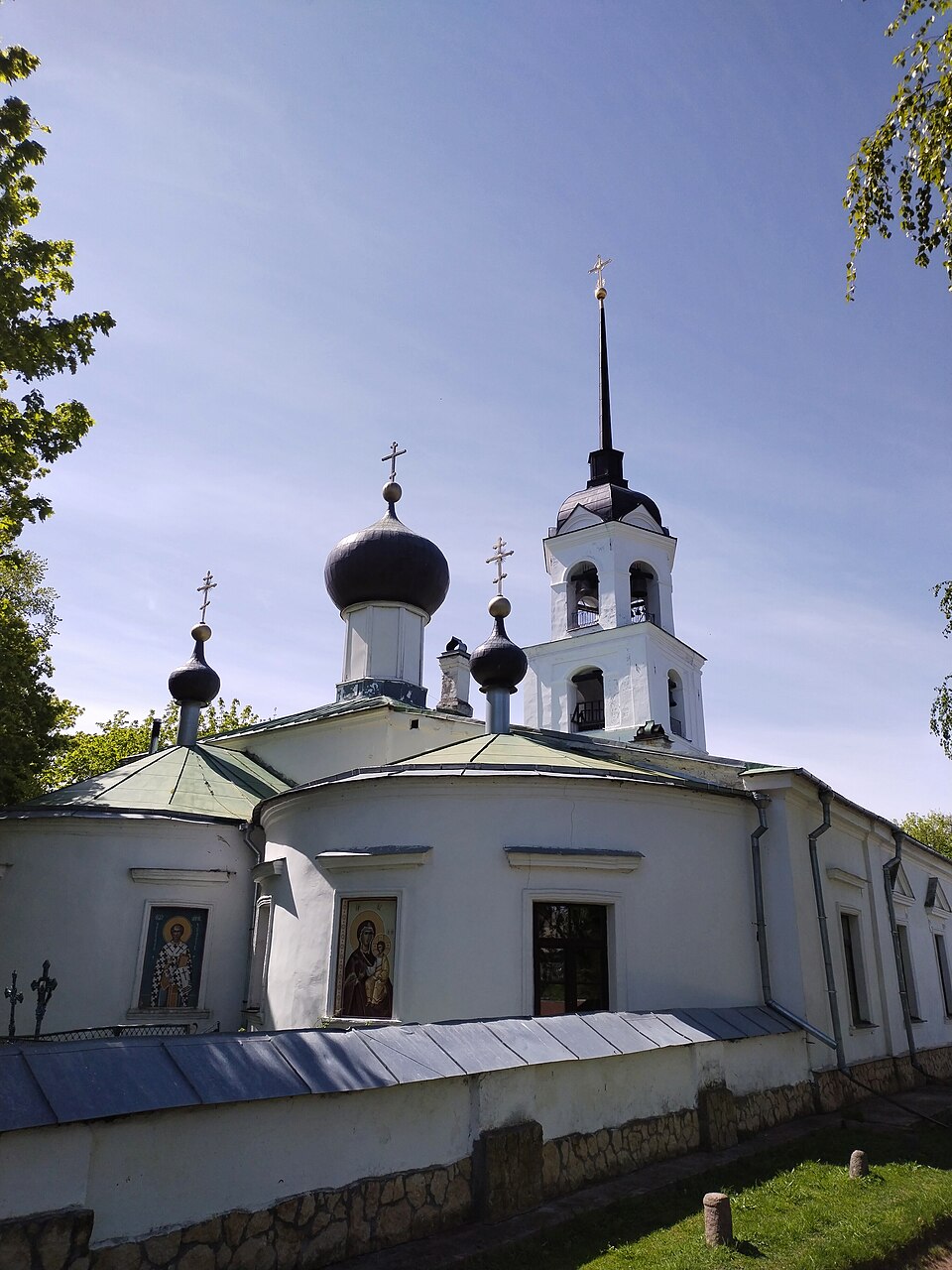 Храм святителя Николая на острове Залита